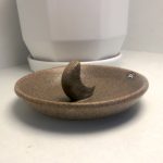 Ceramic Moon Incense Holder Moon Shaped Incense Holder