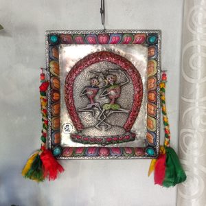 Citipati Skeleton Metal Wall Hanging Décor