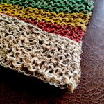 Hemp and Cotton Blend Rasta Crochet Hat