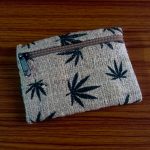 Hemp Leaf Coin Purse