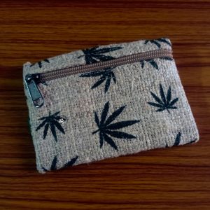 Hemp Leaf Coin Purse