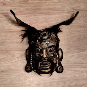 Nepalese Himalayan Tribal Wooden Mask