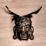 Nepalese Himalayan Tribal Wooden Mask