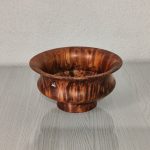 Monk Tea Bowl 16cm Bhutanese Wooden Phob Tea Bowl