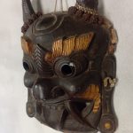 Angry Mahakala Mask Wall Hanging
