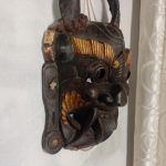 Angry Mahakala Mask Wall Hanging