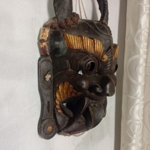 Angry Mahakala Mask Wall Hanging