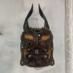 Angry Mahakala Mask Wall Hanging