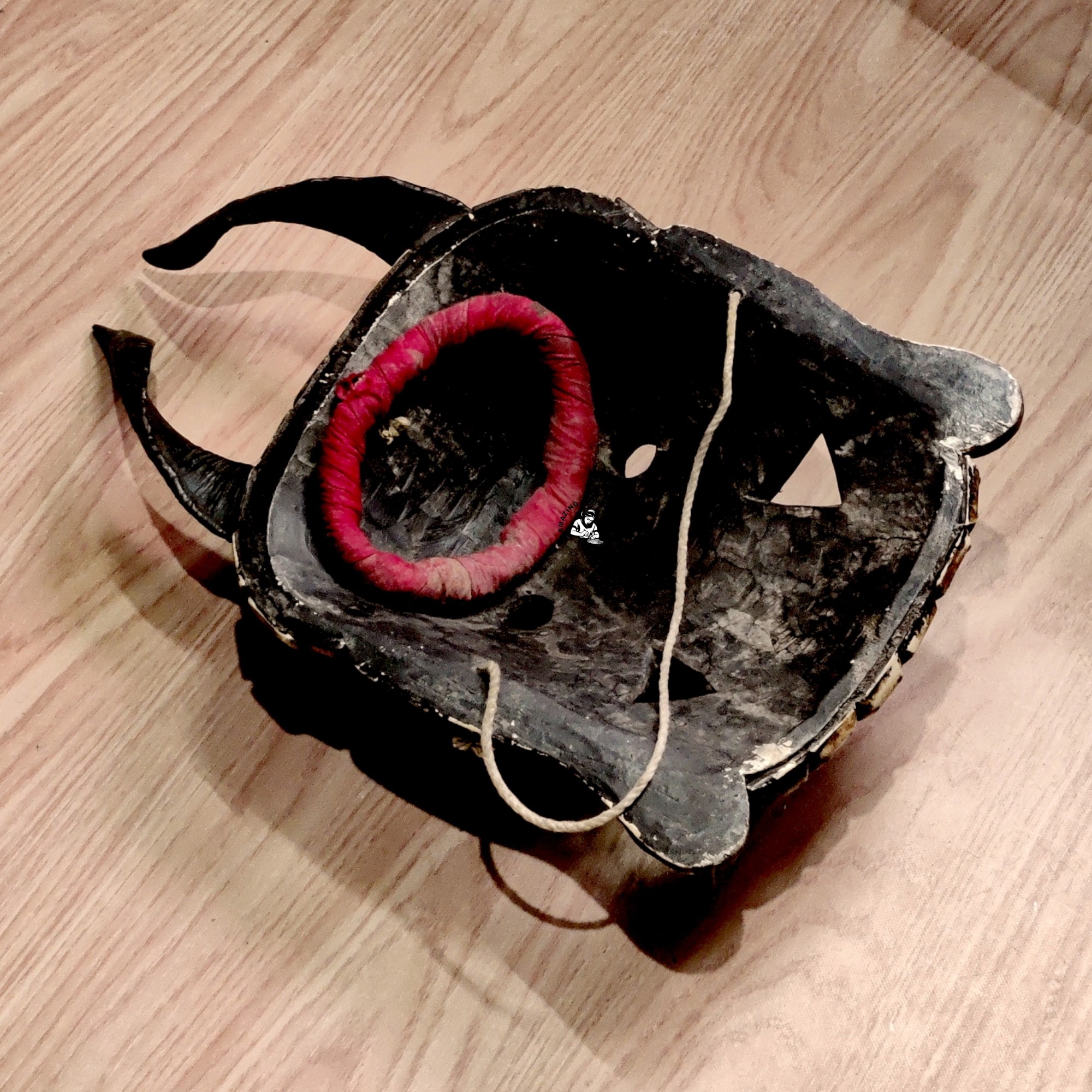 Angry Mahakala Mask Wall Hanging