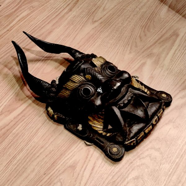 Angry Mahakala Mask Wall Hanging