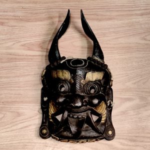 Angry Mahakala Mask Wall Hanging