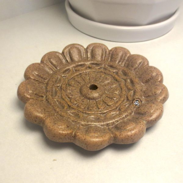 Tibetan Ceramic Incense Plate