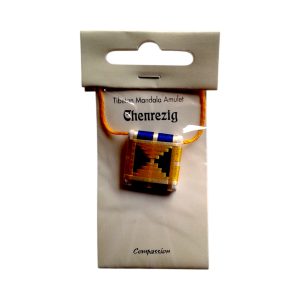 Tibetan Mandala Talisman Amulet Chenrezig