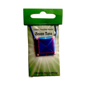 Tibetan Mandala Talisman Amulet Green Tara