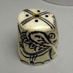 White Bone Elephant Incense Holder
