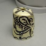 White Bone Elephant Incense Holder