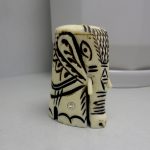 White Bone Elephant Incense Holder