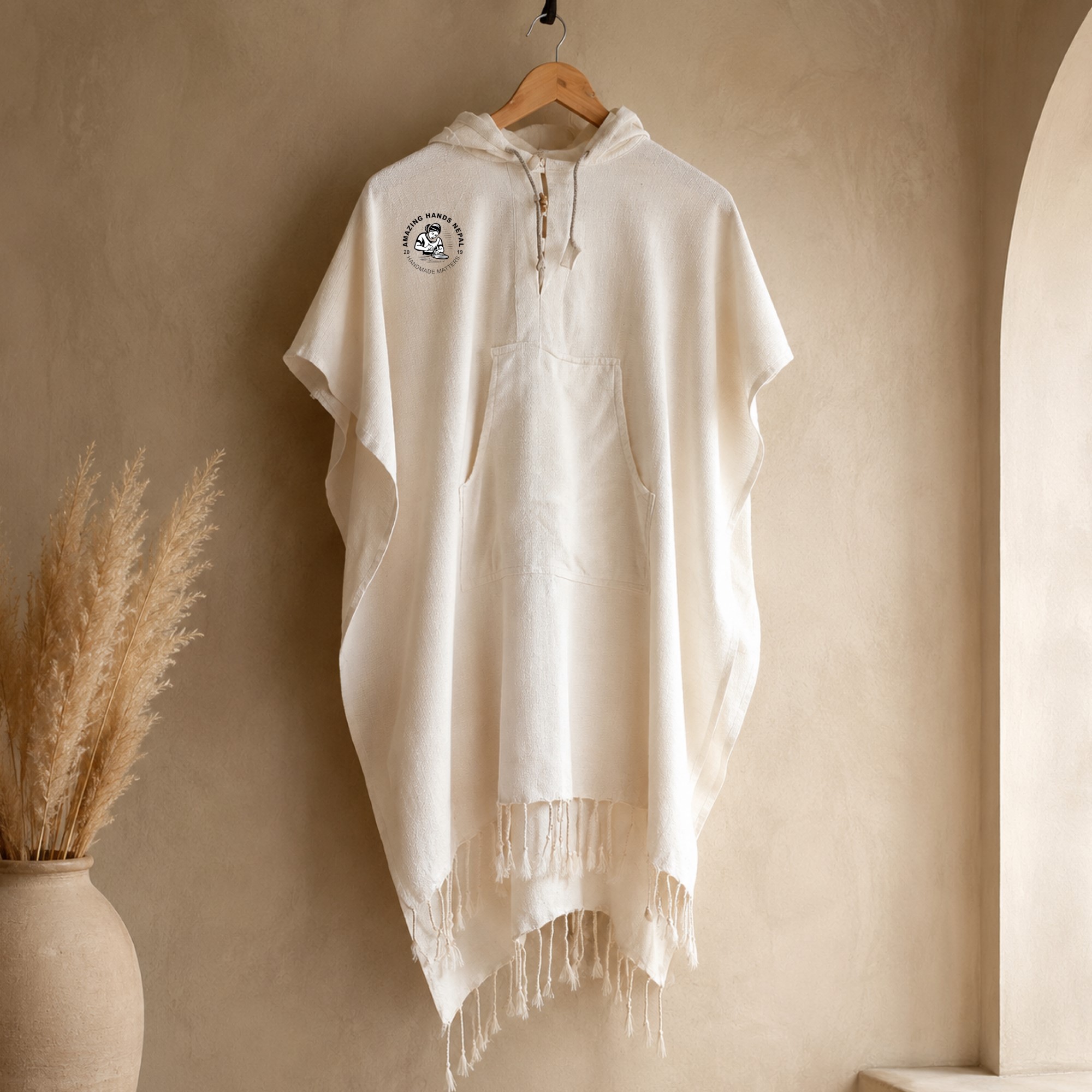 Bamboo Cotton Blend Poncho