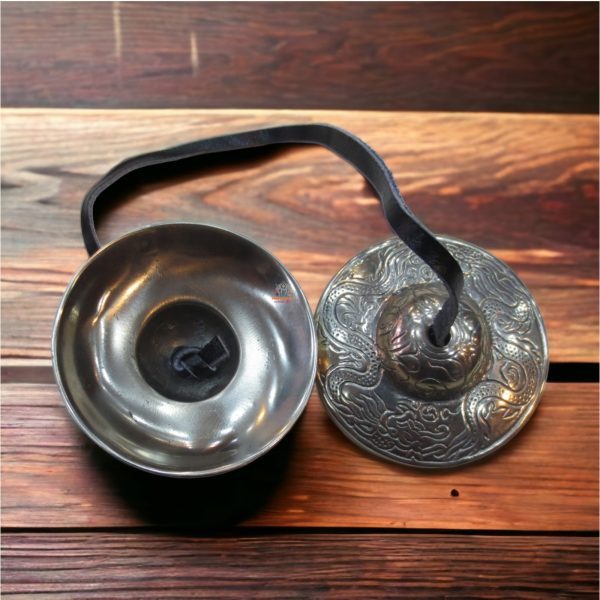 Black Antiqued Buddhist Symbol Tibetan Tingsha