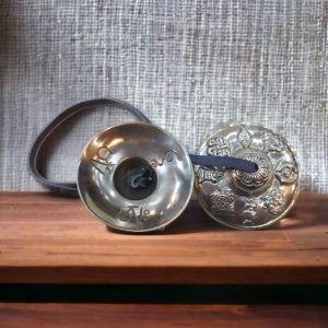 Black Antiqued Buddhist Symbol Tibetan Tingsha