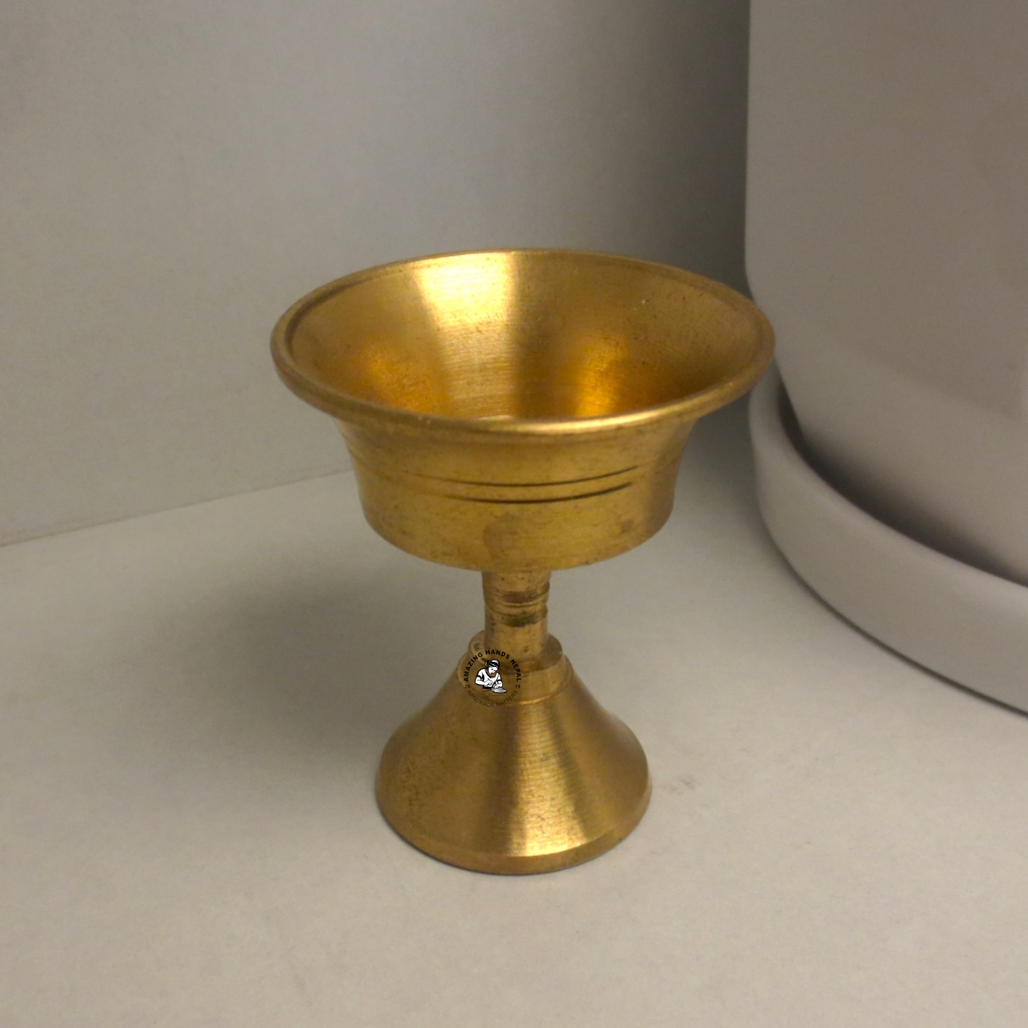 Buddhist Tibetan Brass Butter Lamps