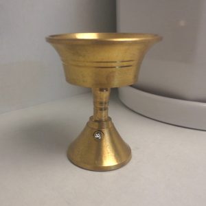 Buddhist Tibetan Brass Butter Lamps