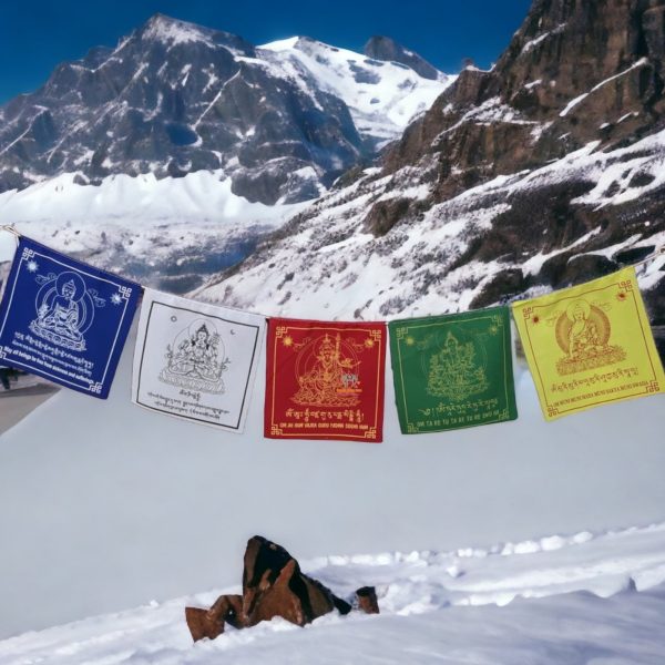 Tibetan Deity Prayer Flag