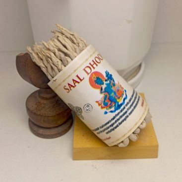 Buddhist Saal Dhoop Ritual Rope Incense