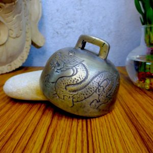 Tibetan Symbol Bronze Yak Bell