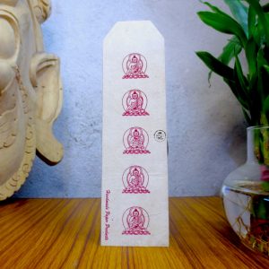Five Dhyani Buddha Paper Bookmark