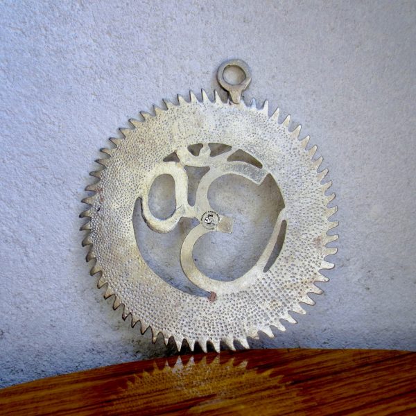Gayatri Mantra Metal Hanging Hindu Gayatri Mantra Wall Hanging