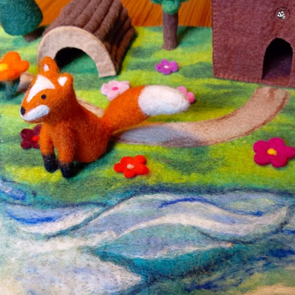Wool Felt Crafted Playmat