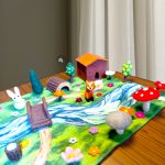 Wool Felt Crafted Playmat