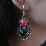 Himalayan Tibetan Fashion Earring Himalayan Tibetan Stone Earrings