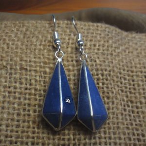 Himalayan Tibetan Lapis Stone Earrings