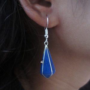 Himalayan Tibetan Lapis Stone Earrings