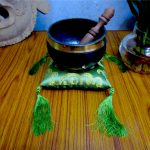 Tibetan Lotus Singing Bowl Cushion