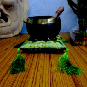 Tibetan Lotus Singing Bowl Cushion