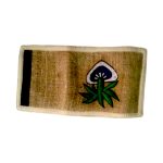 Mushroom Embroidered Hemp Wallet Himalayan Hemp Money Wallet