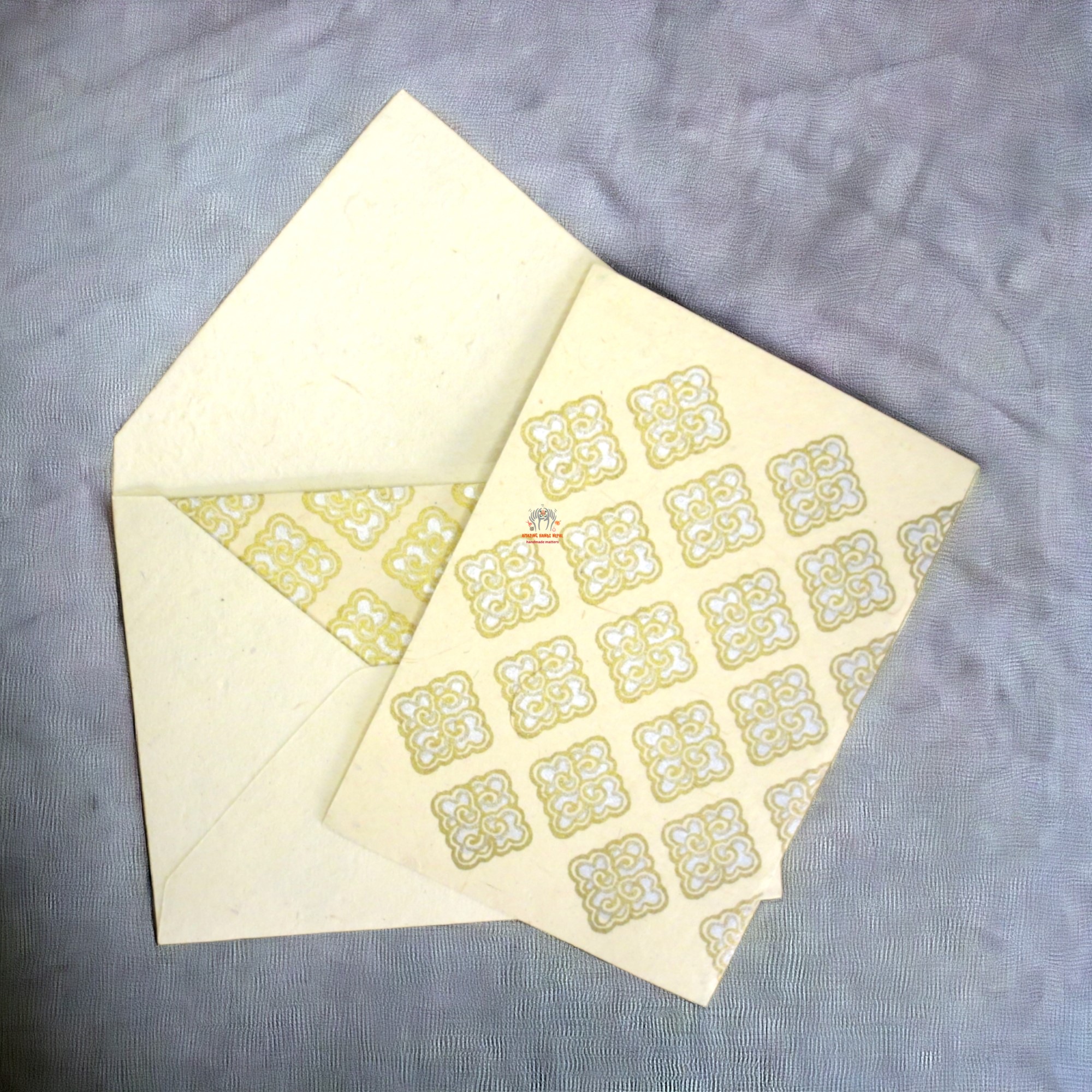 Natural Flowery Greeting Card