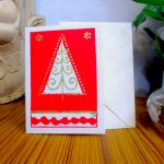 Nepali Paper Christmas Gift Card
