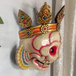 Himalayan Citipati Wall Hanging Mask