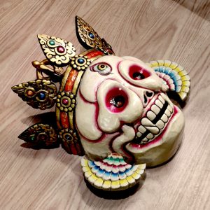 Himalayan Citipati Wall Hanging Mask