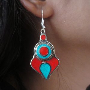 Himalayan Tibetan Fashion Earrings