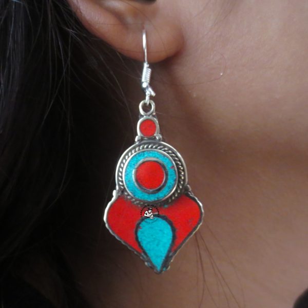 Himalayan Tibetan Fashion Earrings