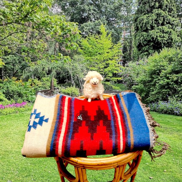 Nepali Dhaka Pattern Woolen Shawl