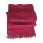 Woolen Monk Color Shawl Woolen Monk Maroon Color Shawl