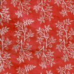 Silver Flowery Wrapping Paper