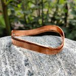 Copper Handcrafted Tibetan Zig-Zag Bracelet