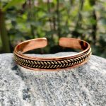 Copper Bracelet Brass Braided Nepali Himalayan Healing Copper Fashion Bracelet